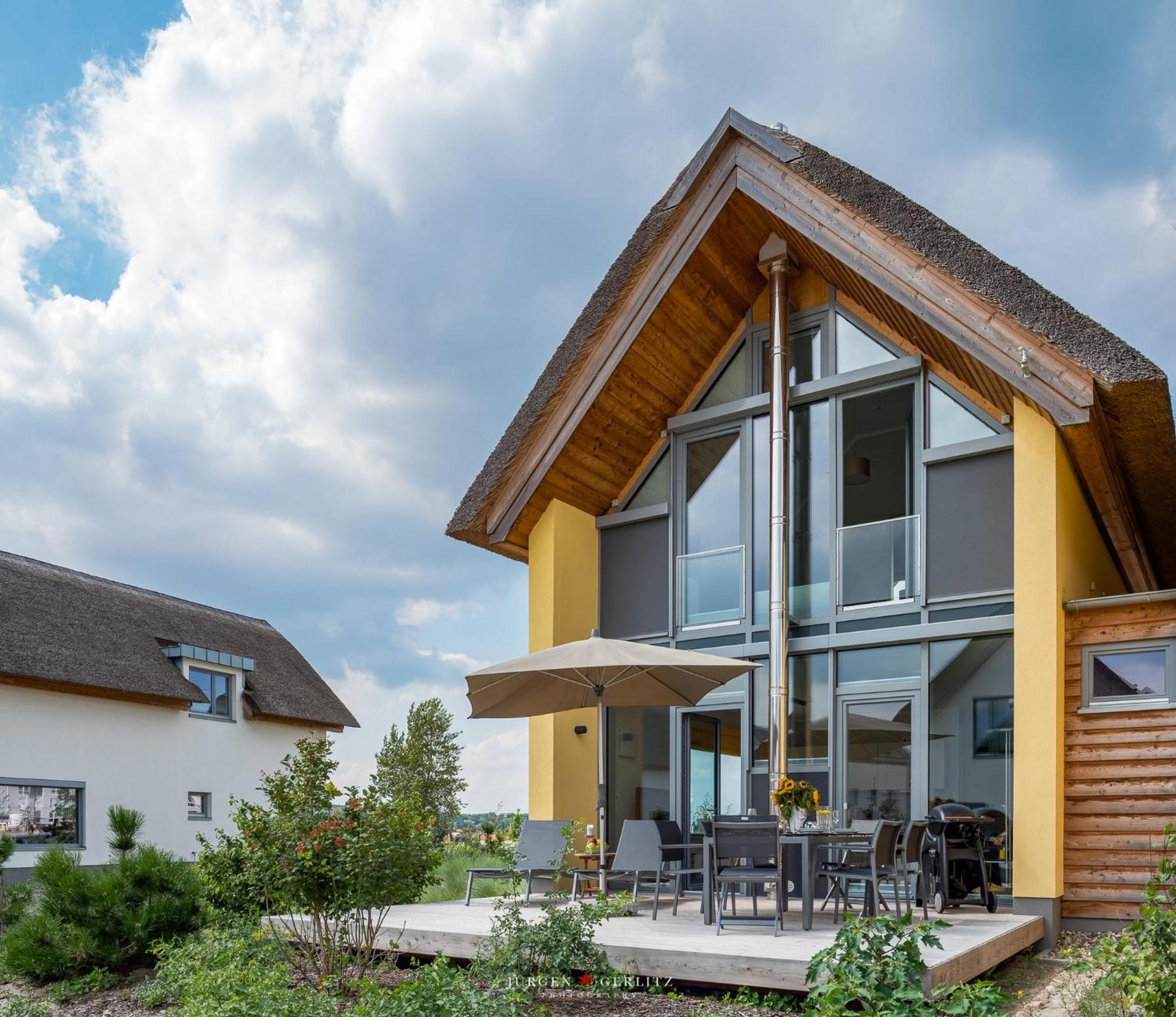 Ostsee - Reetdachhaus Nr 7 "Haddock" Im Strand Resort 하일리겐하펜 외부 사진
